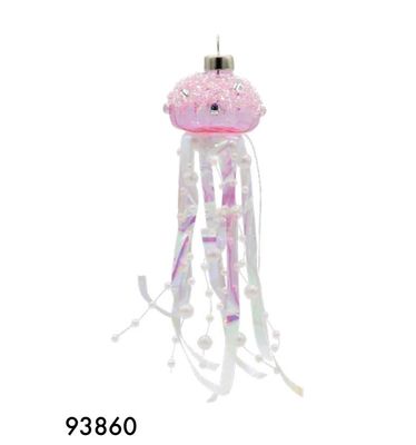 Kat + Annie Jeweled Jellyfish Ornament Set of 6, 93860, 026301938606