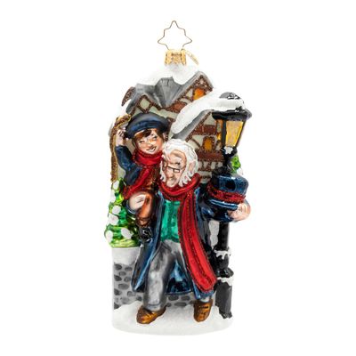 Christopher Radko Scrooge's Second Chance Ornament 1022837, 026301951803