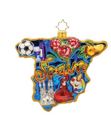 Christopher Radko Espa–a Elegance Ornament 1022522, 026301942450