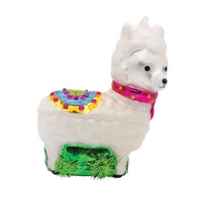 Kat + Annie Christmas Llama Ornament Set of 6, 93868, 026301938682