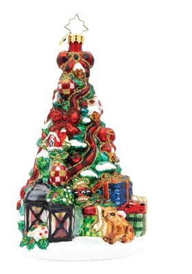 Christopher Radko Rustic Holiday Splendor Ornament 1022527, 026301943006