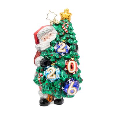 Christopher Radko Decked for 2026 Ornament 1022701, 026301947264