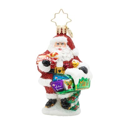 Christopher Radko North Pole Mail Delivery Gem Ornament 1022767, 026301950523