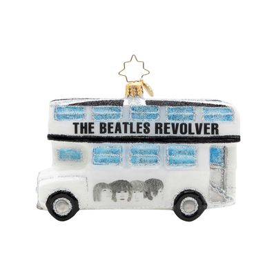 Christopher Radko Beatles Revolver Bus Ornament 1022821, 026301950967