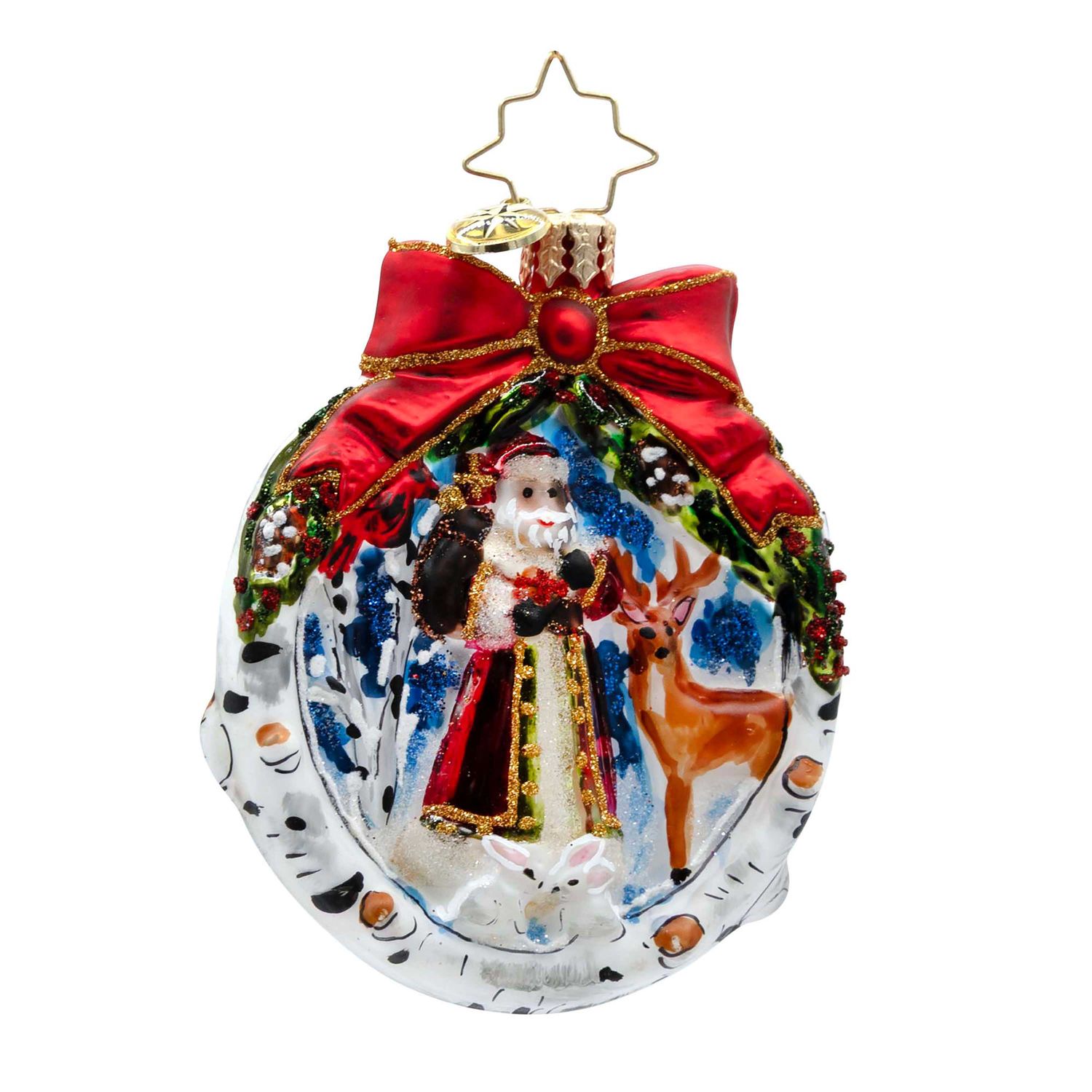 Christopher Radko Winter Wonderland Wanderer Gem Ornament 1022757, 026301950226