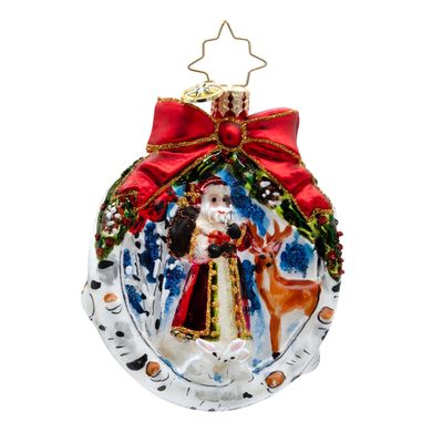 Christopher Radko Winter Wonderland Wanderer Gem Ornament 1022757, 026301950226