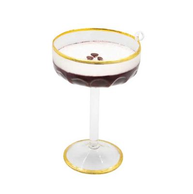 Kat + Annie Espresso Martini Ornament Set of 6, 92979, 026301929796