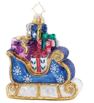 Christopher Radko Snowy Sanctuary Ornament 1022029, 026301928614