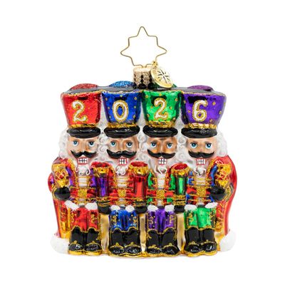 Christopher Radko 2026 Marching Guardians Gem Ornament 1022751, 026301950394