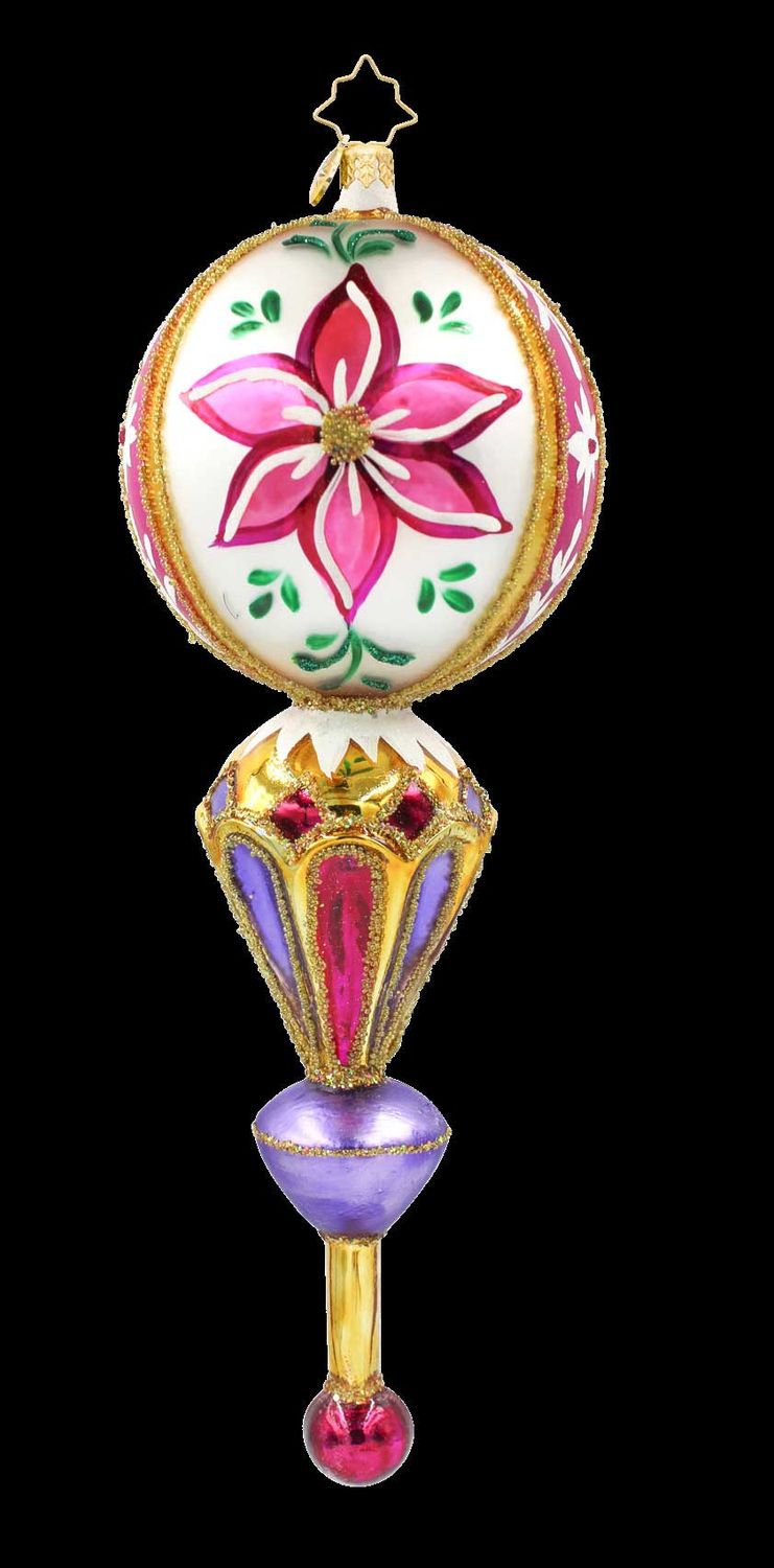 Christopher Radko Fuschia Fantasy Ornament 1022654, 026301944256