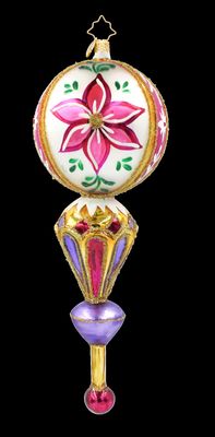 Christopher Radko Fuschia Fantasy Ornament 1022654, 026301944256
