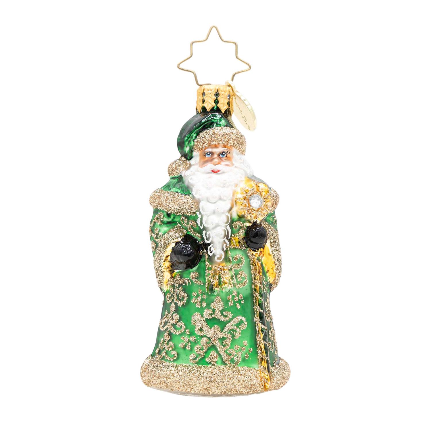 Christopher Radko Emerald Elegance Gem Ornament 1022741, 026301947370