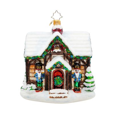 Christopher Radko Home for the Holly-days Ornament 1022906, 026301951926