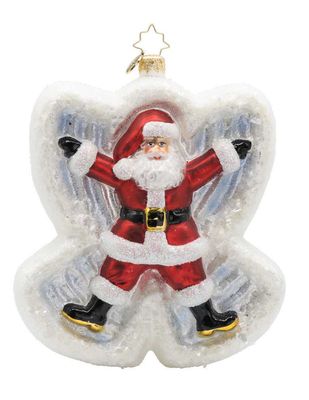 Christopher Radko Snow Angel Duo Ornament 1022095, 026301935391