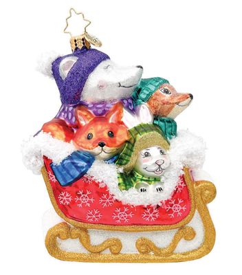 Christopher Radko Frenchie the Friend Ornament 1022569, 026301943686
