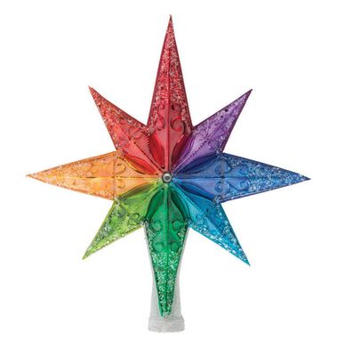 Christopher Radko Rainbow Stellar Finial 1020072, 645001505972