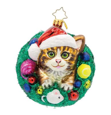Christopher Radko Merry Catmas Ornament 1022279, 026301940449