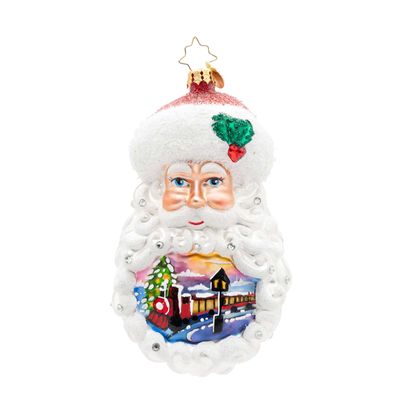 Christopher Radko Starry Saint Nick Ornament 1022952, 026301952336