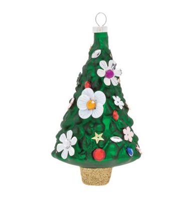 Kat + Annie Floral Craft Tree Ornament Set of 6, 84631, 026301846314