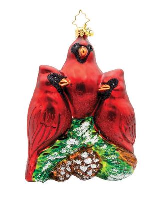 Christopher Radko Cardinal Garden Greetings Ornament 1022275, 026301941132