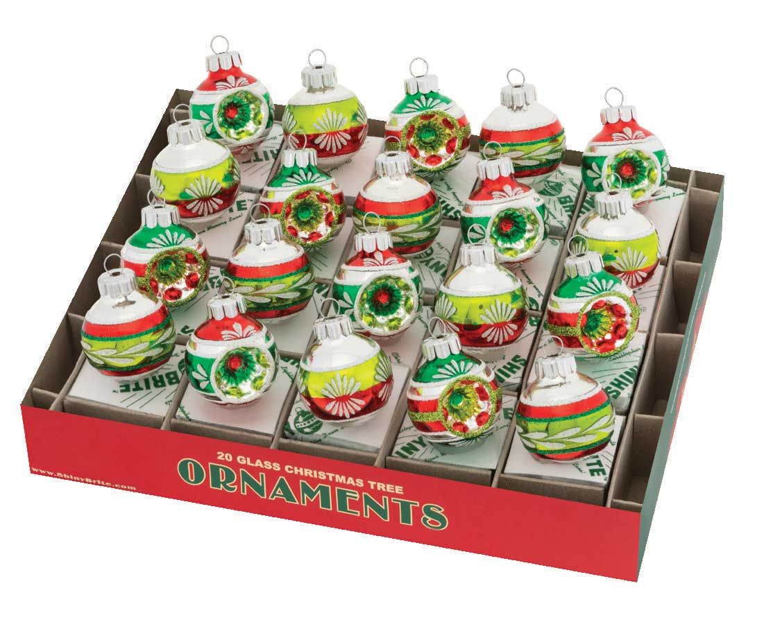 Christopher Radko Holiday Splendor 20 Count Half Reflector Half Rounds Ornaments 4027709, 645001506…