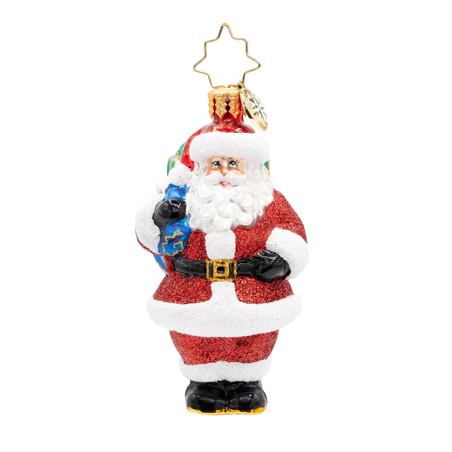 Christopher Radko Jolly Old Kris Kringle Gem Ornament 1022756, 026301950677