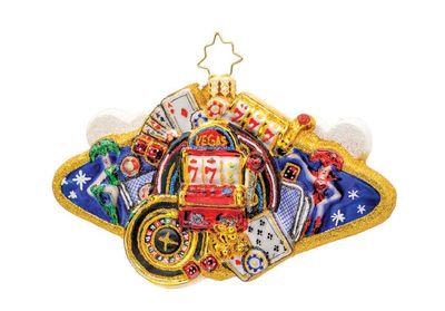 Christopher Radko Sin City Souvenir Ornament 1022537, 026301943044