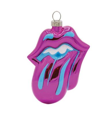 Kat + Annie Rolling Stones Pink Tongue Ornament Set of 6, 93549, 026301935490