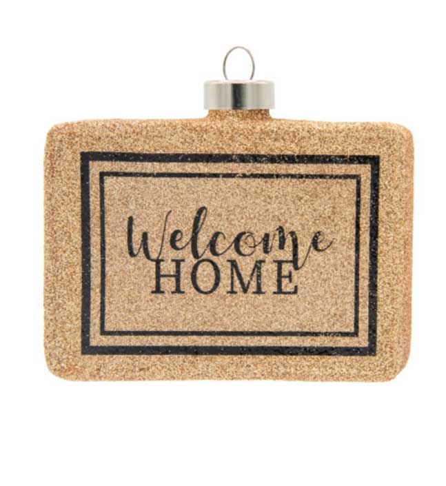 Kat + Annie Welcome Home Doormat Ornament Set of 6, 92524, 026301925248