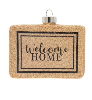 Kat + Annie Welcome Home Doormat Ornament Set of 6, 92524, 026301925248