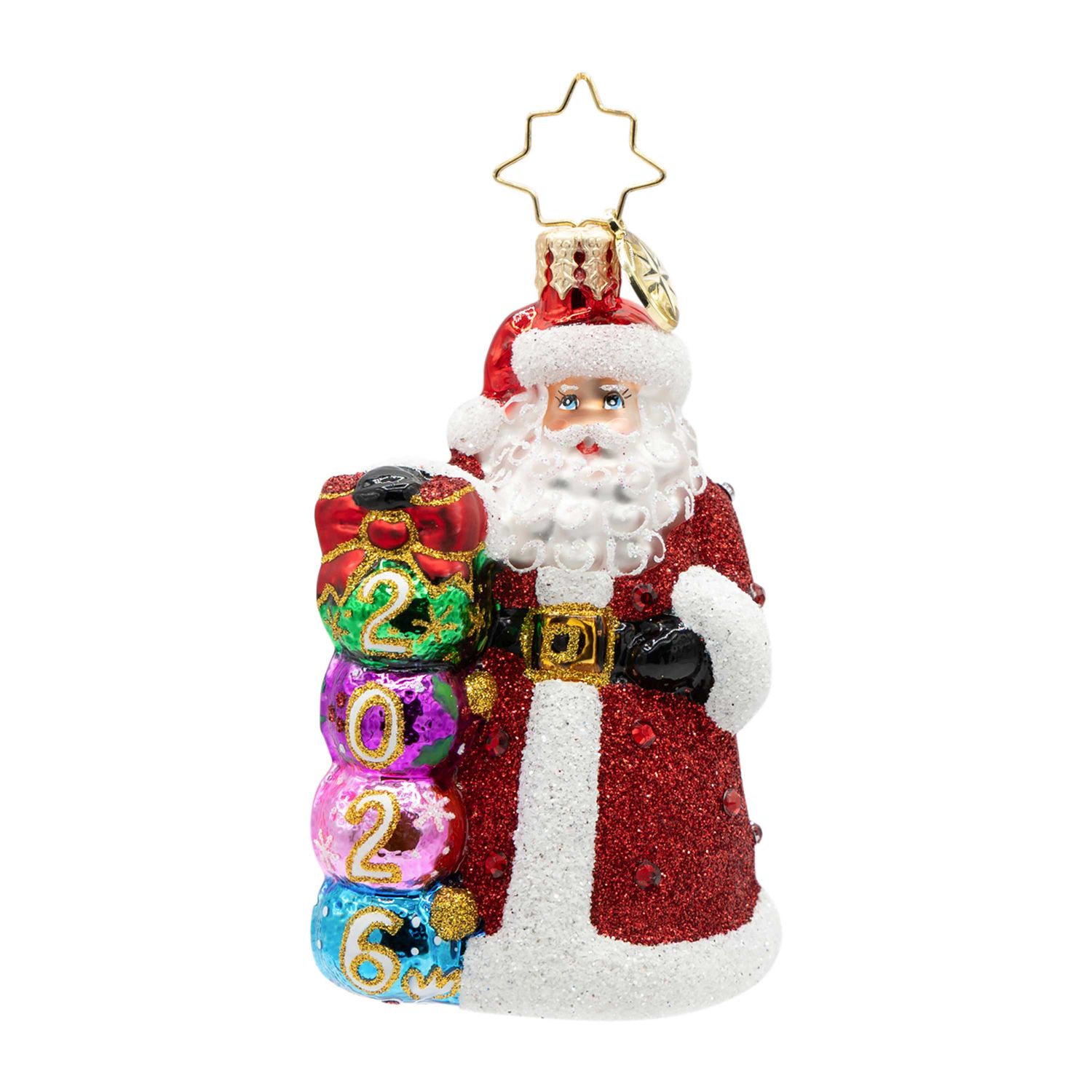 Christopher Radko 2026 Christmas Countdown Gem Ornament 1022729, 026301945062