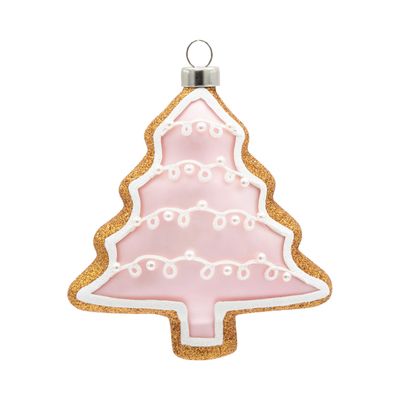 Kat + Annie Gingerbread Tree Ornament Set of 6, 94942, 026301949428
