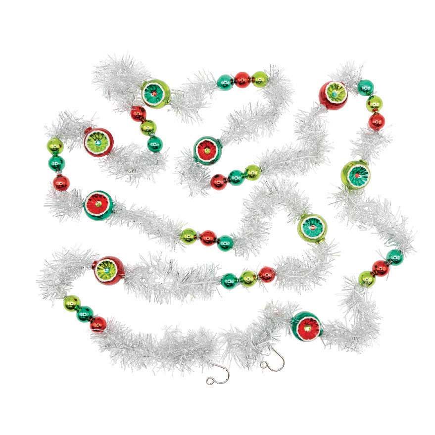 Christopher Radko Holiday Splendor 1 Count Tinsel Garland 4028321, 026301952497