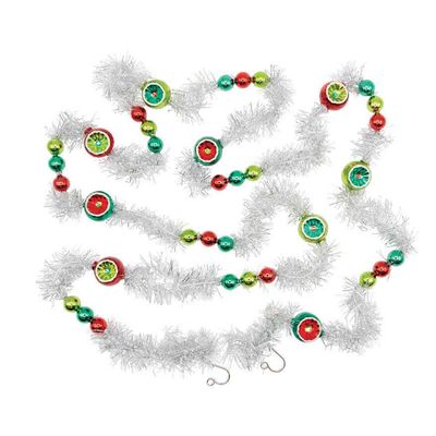 Christopher Radko Holiday Splendor 1 Count Tinsel Garland 4028321, 026301952497