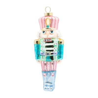 Kat + Annie Pastel Nutcracker Ornament Set of 6, 94940, 026301949404