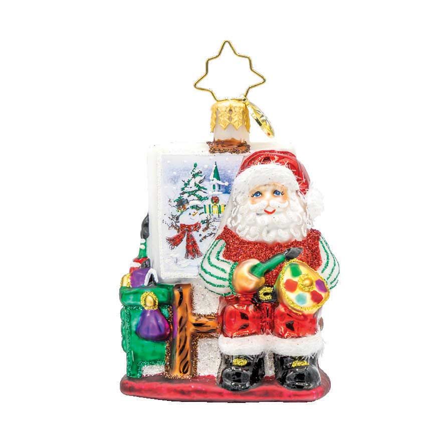 Christopher Radko Pretty As A Picture Gem Ornament 1022206, 026301937357