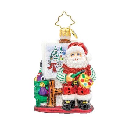 Christopher Radko Pretty As A Picture Gem Ornament 1022206, 026301937357