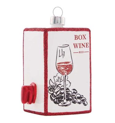 Kat + Annie Boxed Wine Ornament Set of 6, 88302, 026301883029