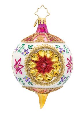 Christopher Radko Flowery Reflections Ornament 1022124, 026301934585