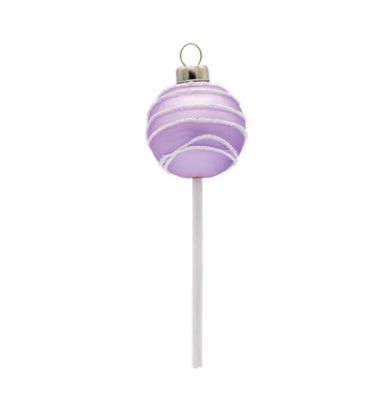 Kat + Annie Lavender Swirl Cake Pop Ornament Set of 6, 93816, 026301938163