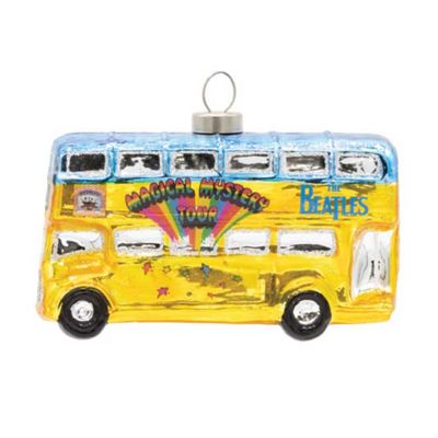 Kat + Annie Beatles Magical Mystery Tour Bus Ornament Set of 6, 92435, 026301924357
