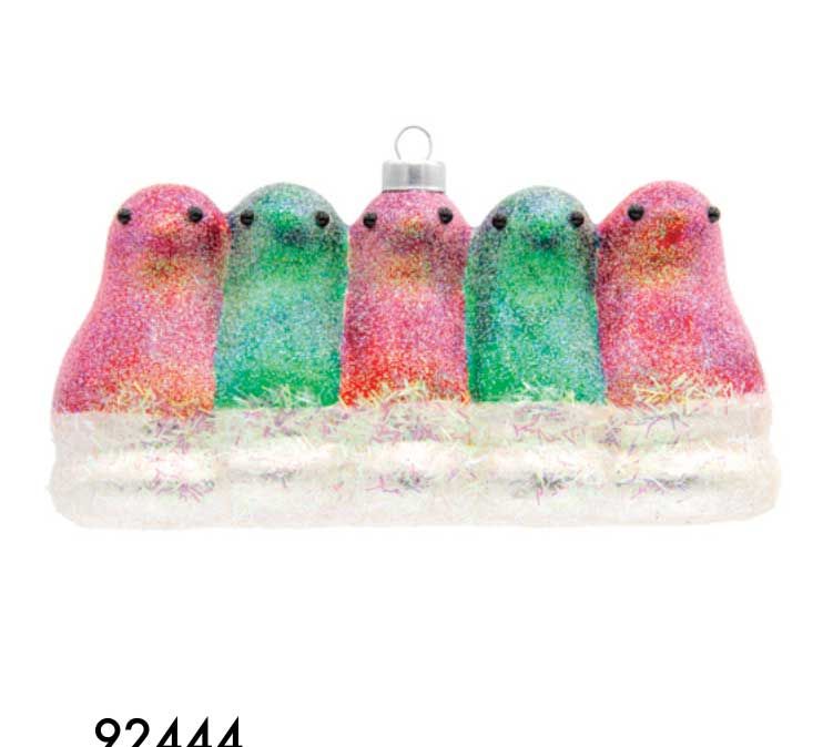 Kat + Annie Christmas Peeps Pals Ornament Set of 6, 92444, 026301924449