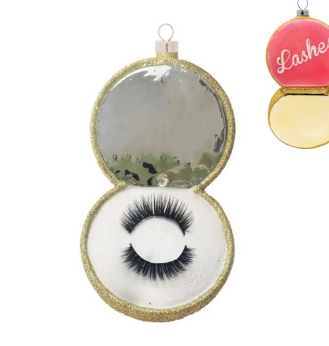 Kat + Annie Lovely Lashes Ornament Set of 6, 92975, 026301929758
