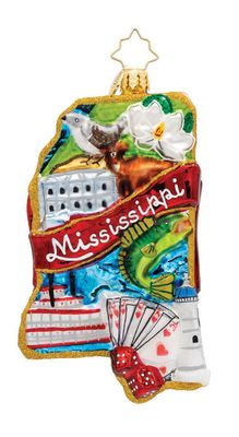 Christopher Radko Magnolia Memories Ornament 1022594, 026301943327