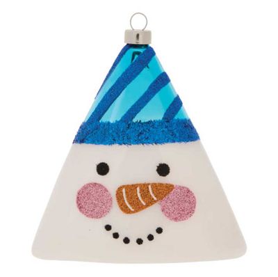 Kat + Annie Smiling Snowman Ornament Set of 6, 88260, 026301882602