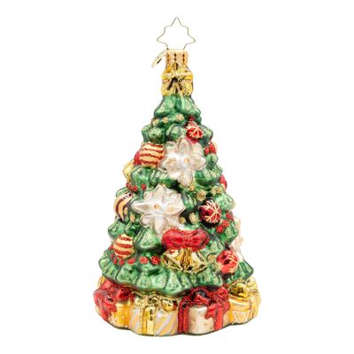 Christopher Radko Golden Bloom Fir Ornament 1022682, 026301944713