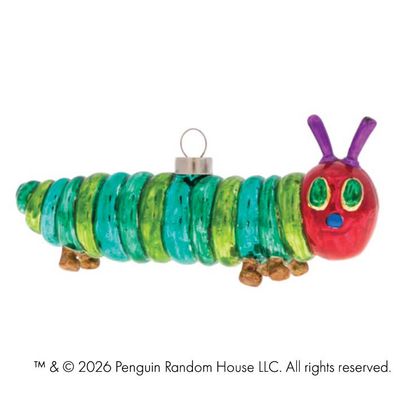 Kat + Annie The Very Hungry Caterpillar Figure Ornament Set of 6, 84320, 026301843207