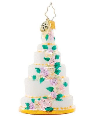 Christopher Radko Six-Tier Celebration Gem Ornament 1021035, 026301892557