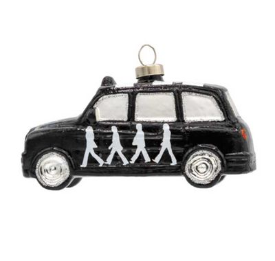 Kat + Annie Beatles Abbey Road Taxi Ornament Set of 6, 92436, 026301924364