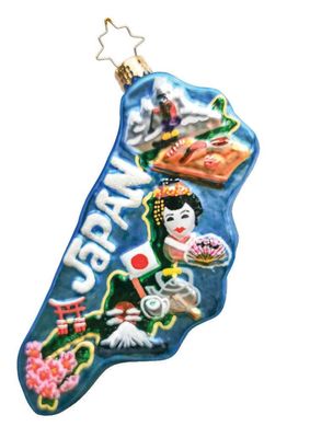 Christopher Radko Sakura Sparkle Ornament 1022576, 026301943983